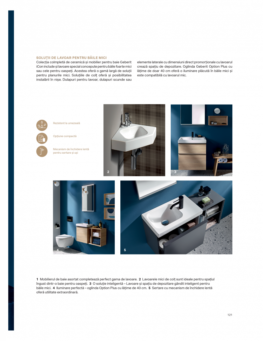 Pagina 117-Catalog GEBERIT - Colectii de baie - 2022  Catalog, brosura Romana – Sticlă în nuanța lavă și...