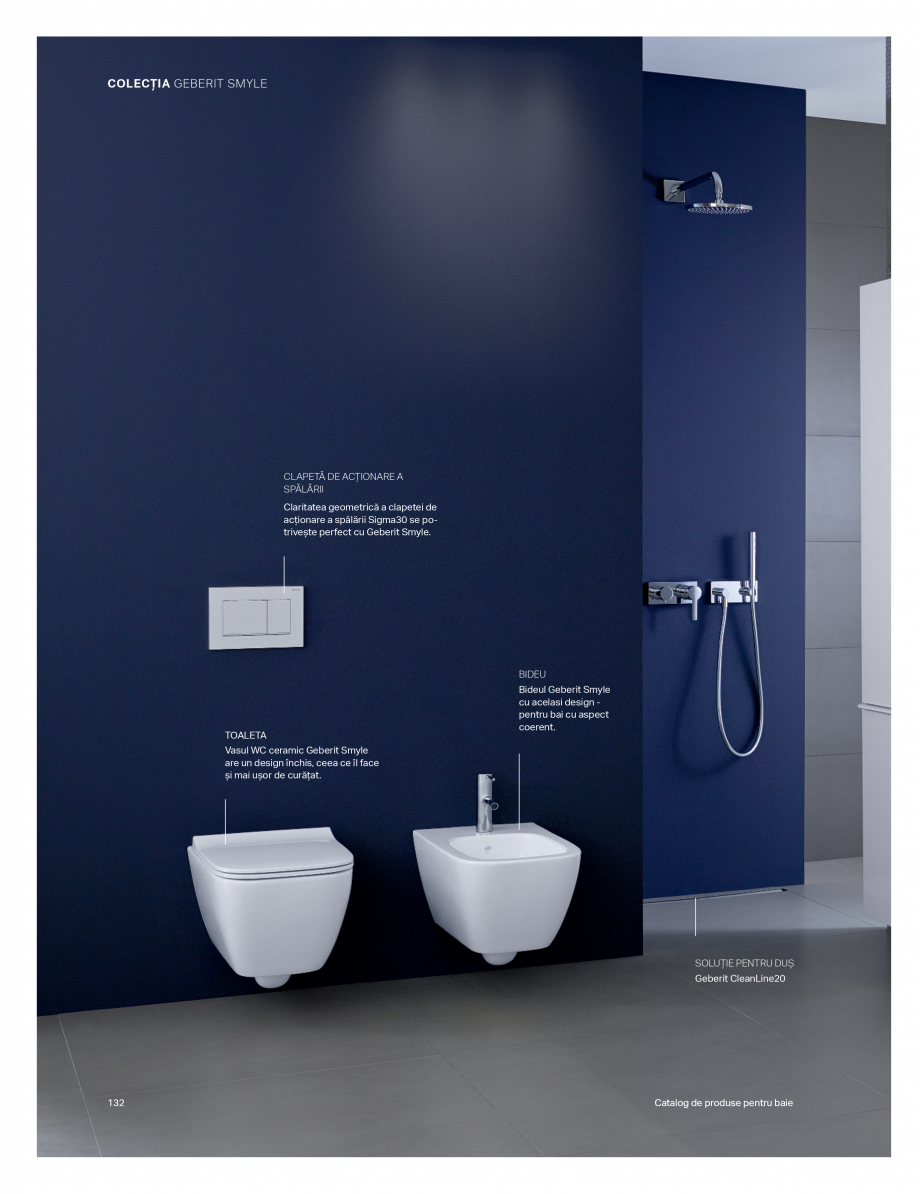 Pagina 128-Catalog GEBERIT - Colectii de baie - 2022  Catalog, brosura Romana 