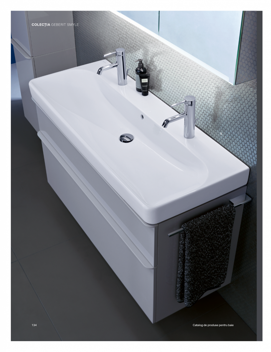 Pagina 130-Catalog GEBERIT - Colectii de baie - 2022  Catalog, brosura Romana 