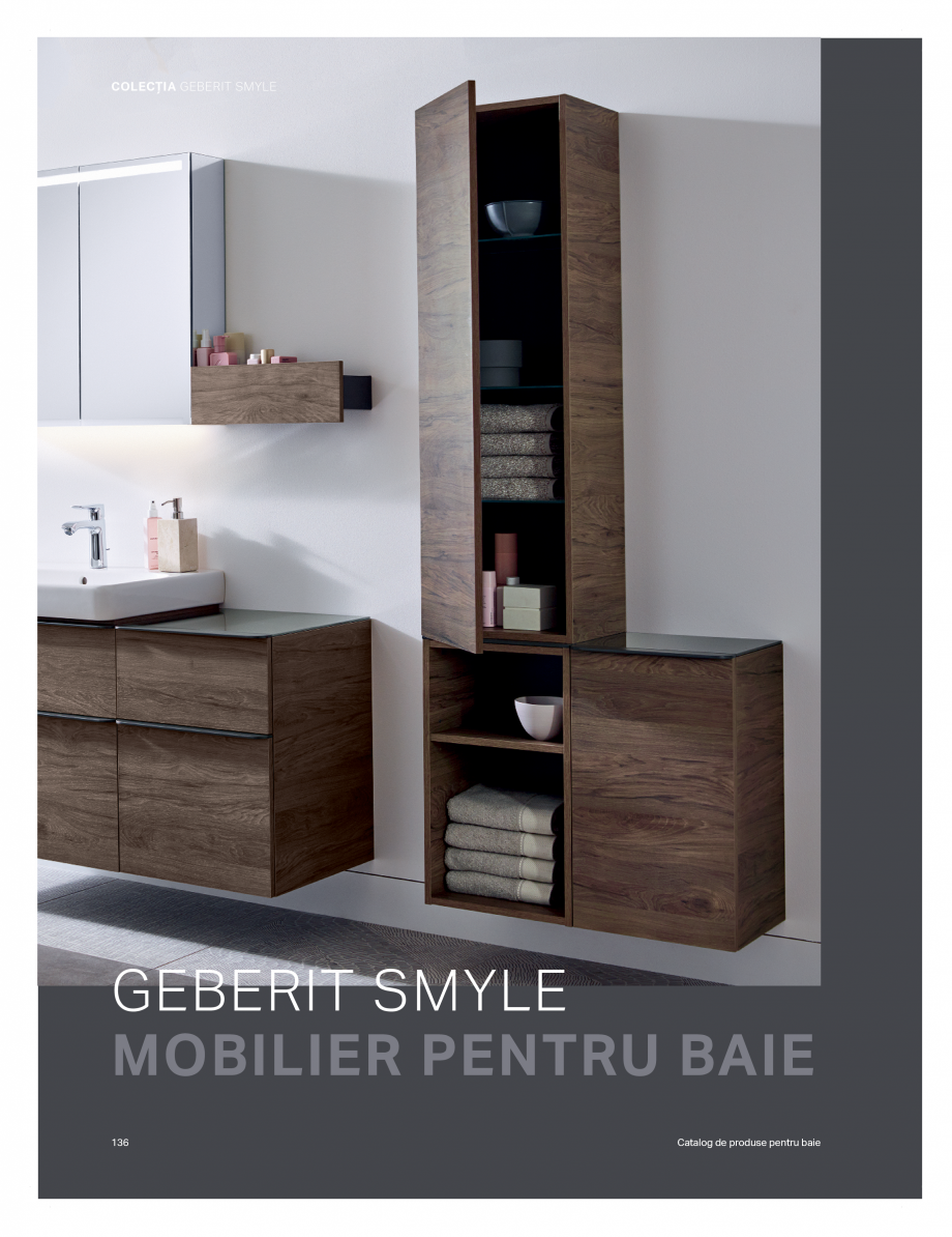 Pagina 132-Catalog GEBERIT - Colectii de baie - 2022  Catalog, brosura Romana 