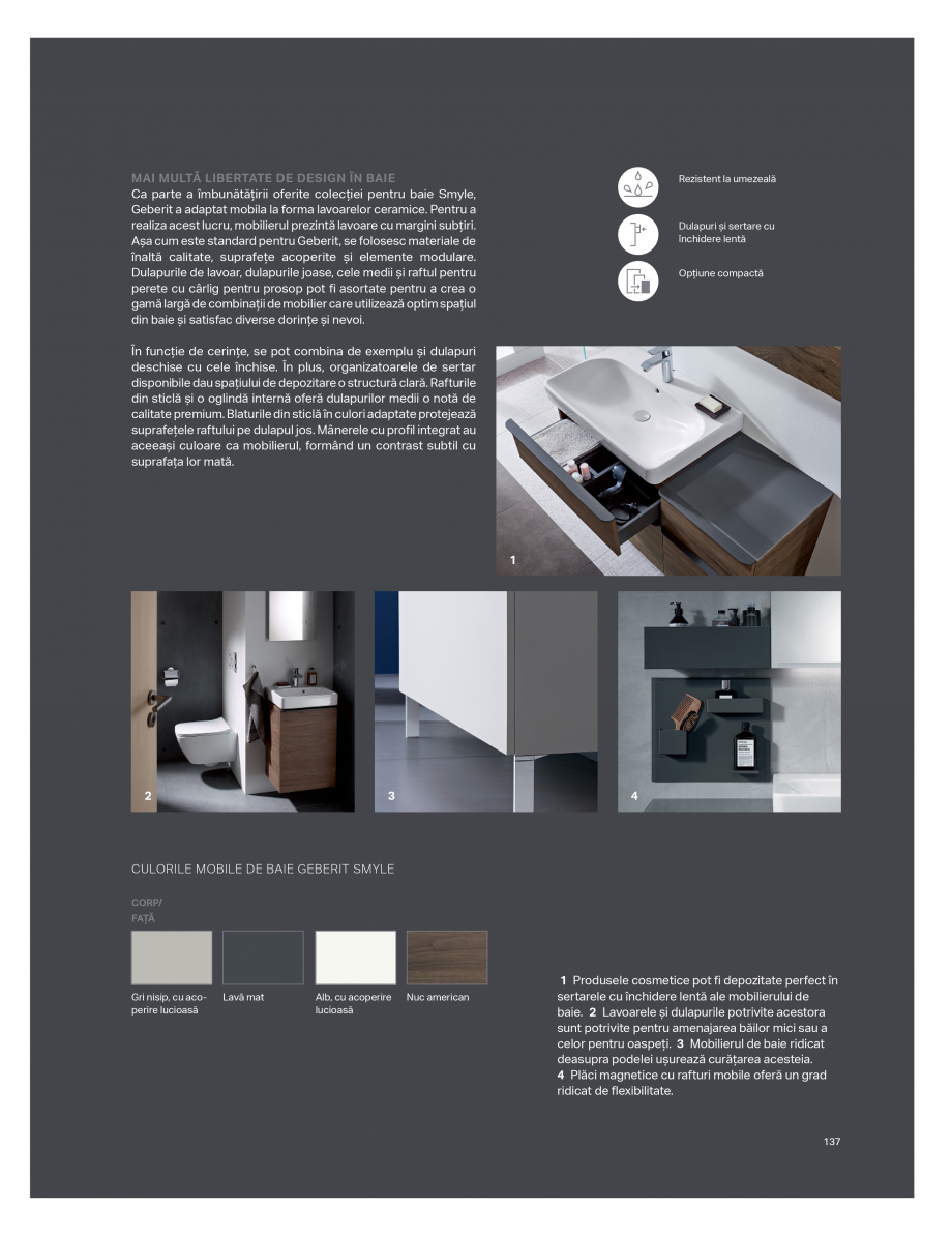 Pagina 133-Catalog GEBERIT - Colectii de baie - 2022  Catalog, brosura Romana 