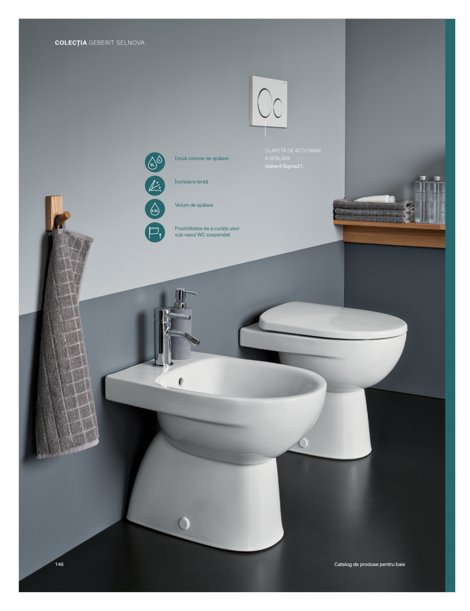 Pagina 142-Catalog GEBERIT - Colectii de baie - 2022  Catalog, brosura Romana 