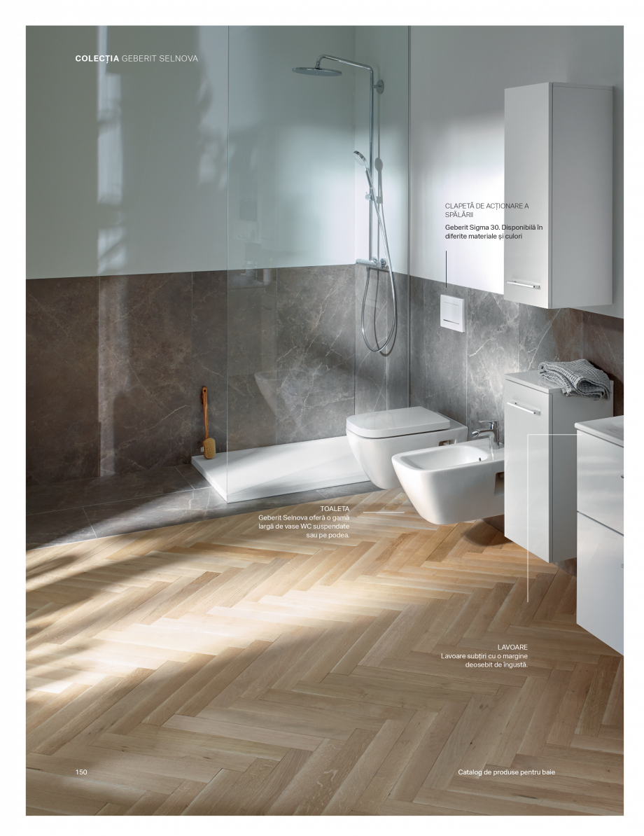 Pagina 146-Catalog GEBERIT - Colectii de baie - 2022  Catalog, brosura Romana 