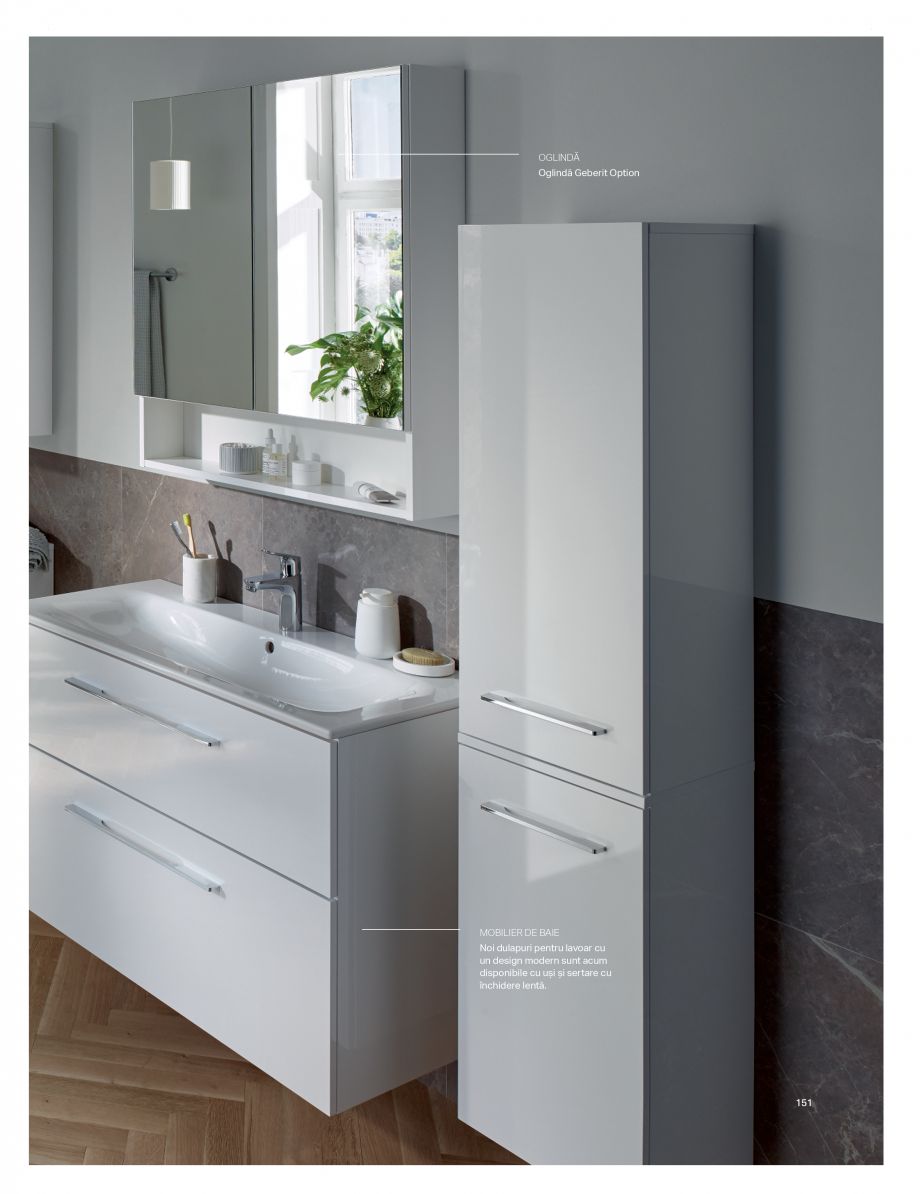 Pagina 147-Catalog GEBERIT - Colectii de baie - 2022  Catalog, brosura Romana 