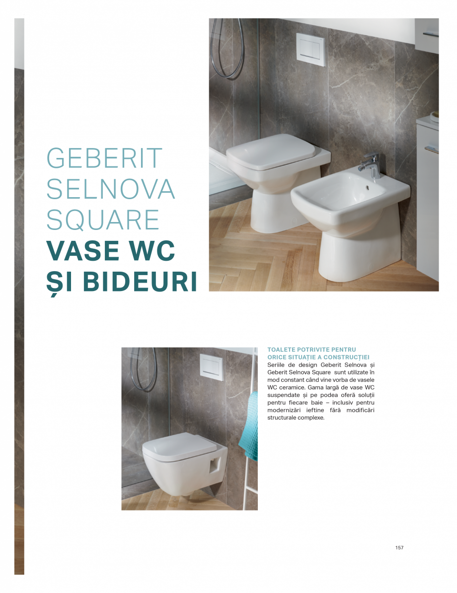 Pagina 153-Catalog GEBERIT - Colectii de baie - 2022  Catalog, brosura Romana 
