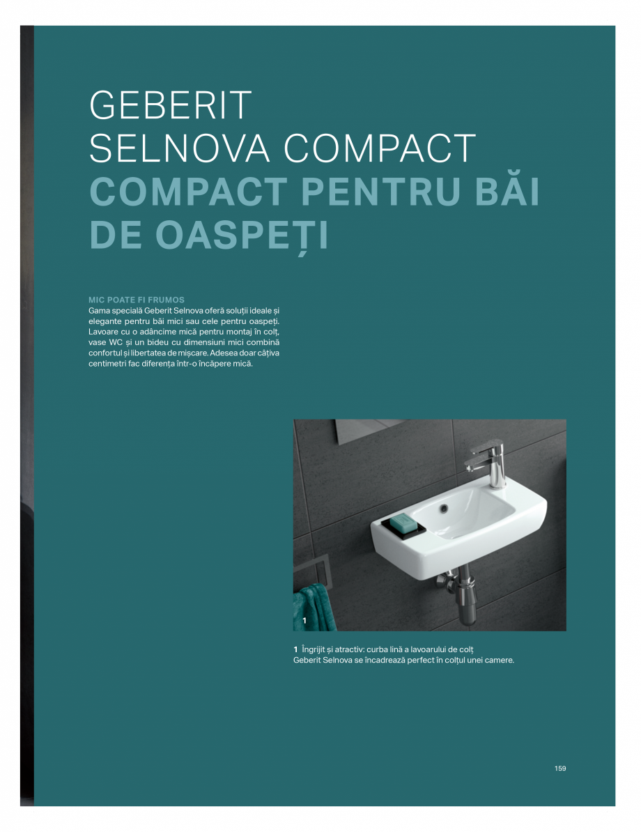 Pagina 155-Catalog GEBERIT - Colectii de baie - 2022  Catalog, brosura Romana 