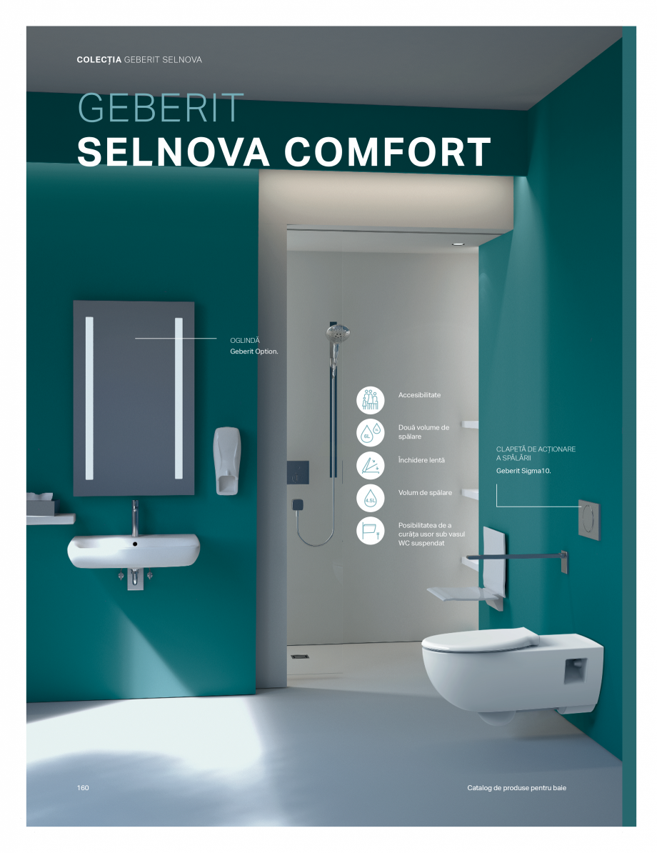 Pagina 156-Catalog GEBERIT - Colectii de baie - 2022  Catalog, brosura Romana 