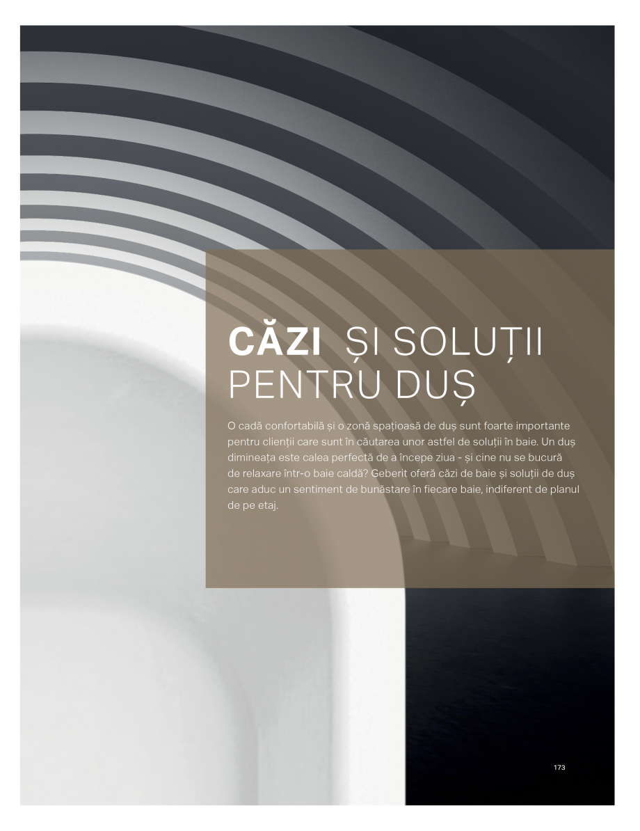 Pagina 169-Catalog GEBERIT - Colectii de baie - 2022  Catalog, brosura Romana 