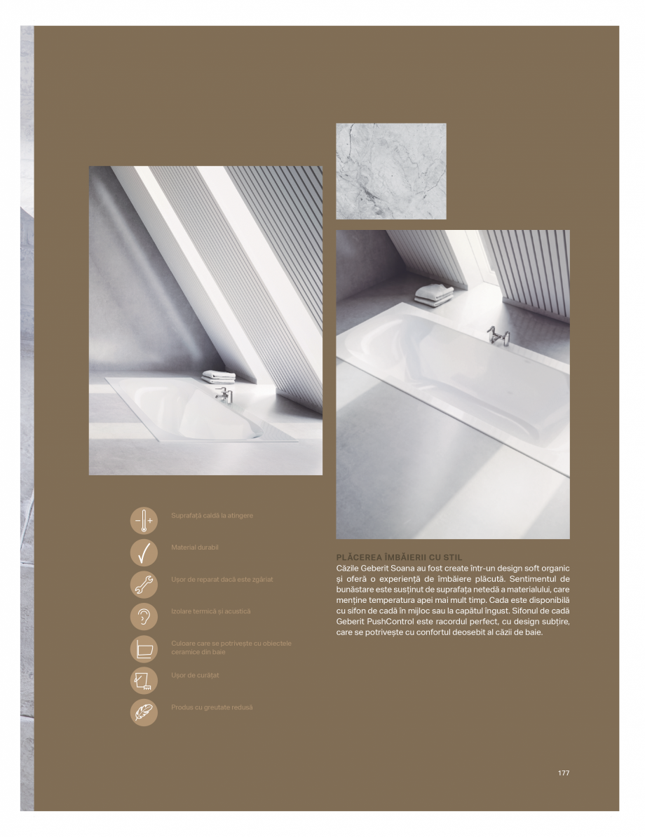Pagina 173-Catalog GEBERIT - Colectii de baie - 2022  Catalog, brosura Romana 