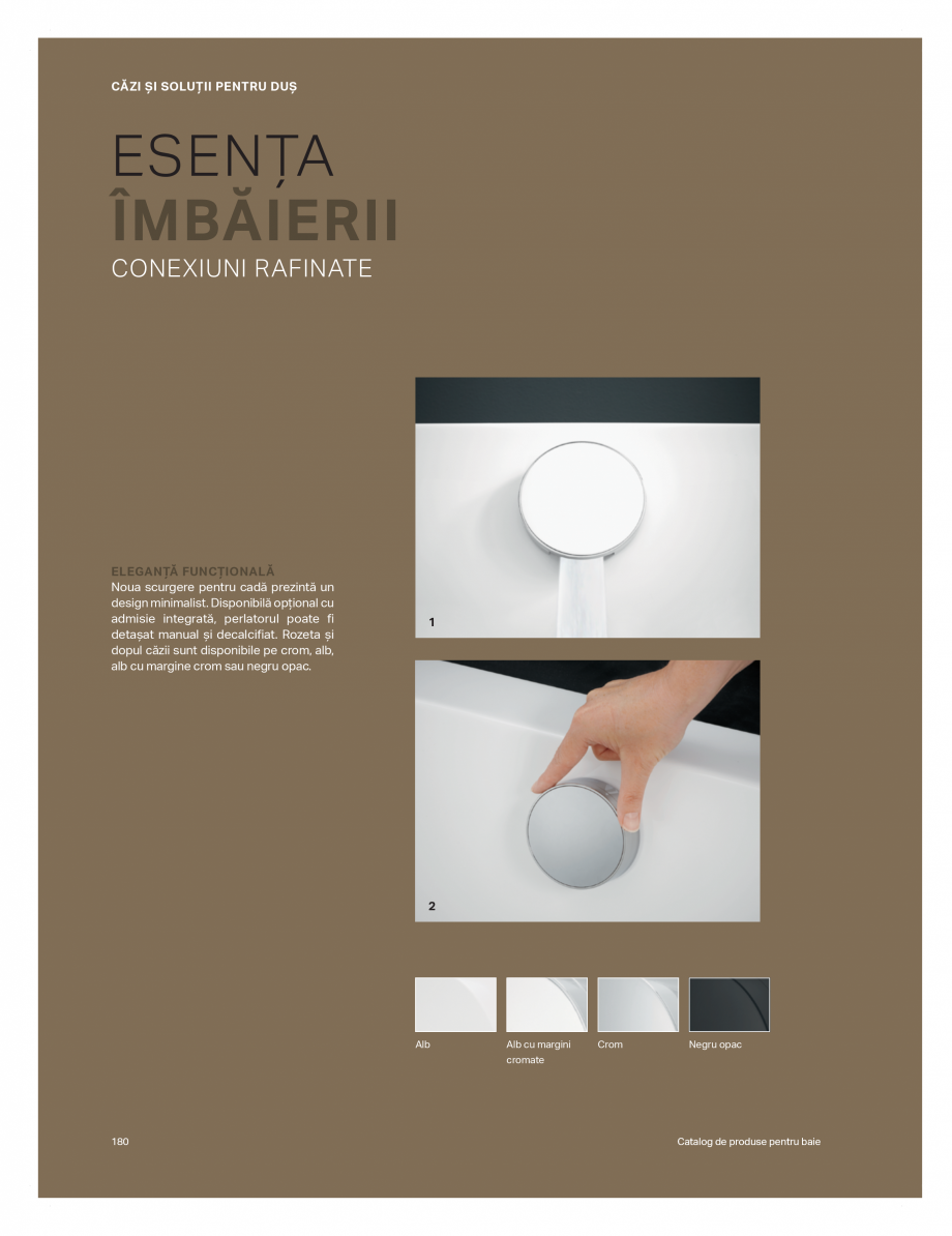 Pagina 176-Catalog GEBERIT - Colectii de baie - 2022  Catalog, brosura Romana 