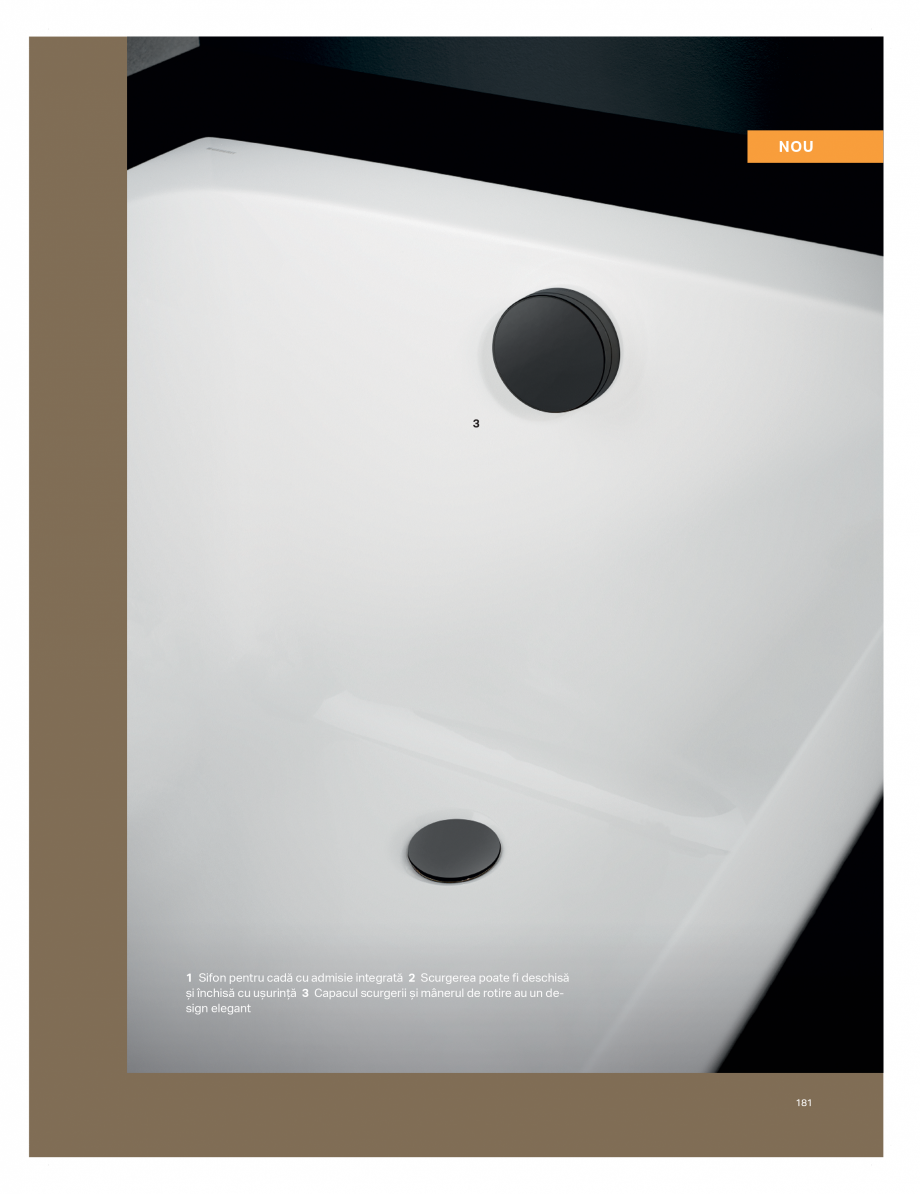 Pagina 177-Catalog GEBERIT - Colectii de baie - 2022  Catalog, brosura Romana 