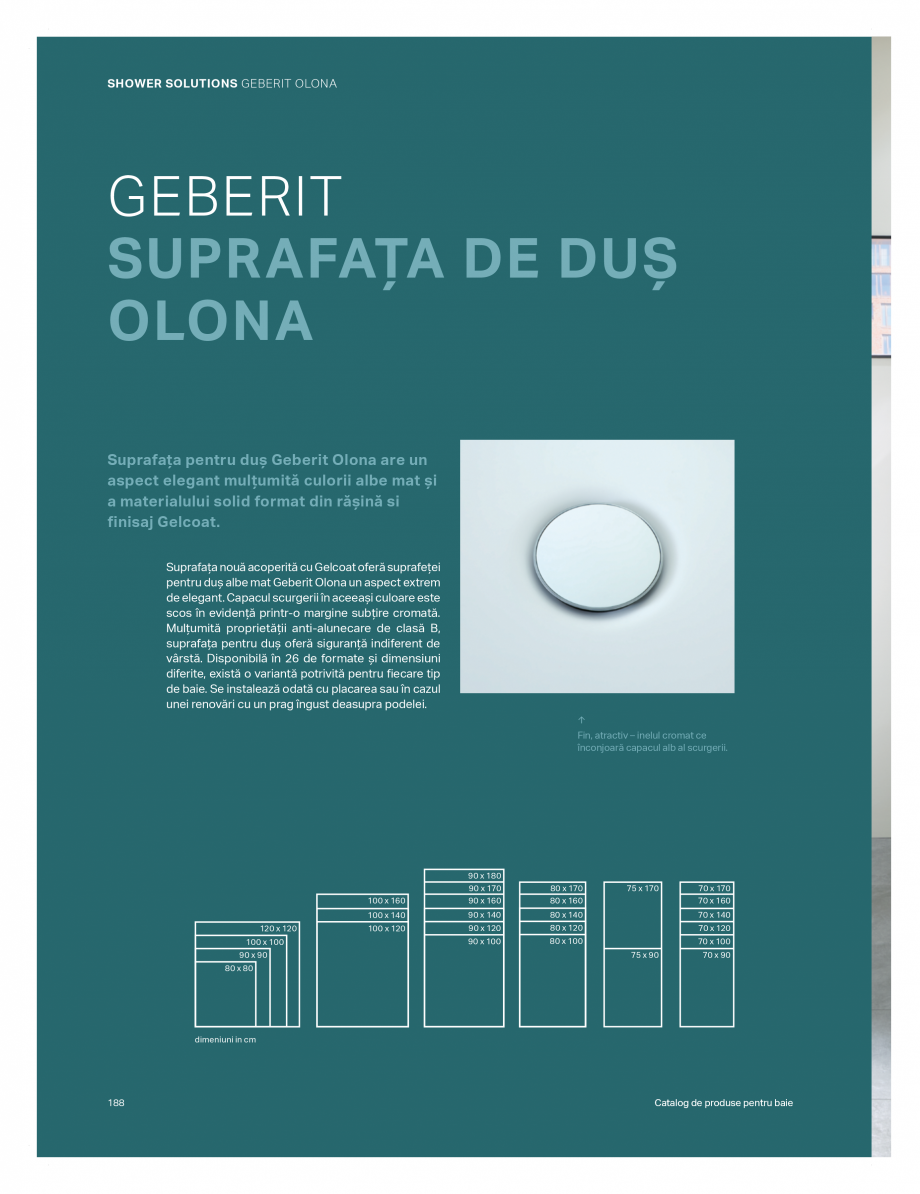 Pagina 184-Catalog GEBERIT - Colectii de baie - 2022  Catalog, brosura Romana 