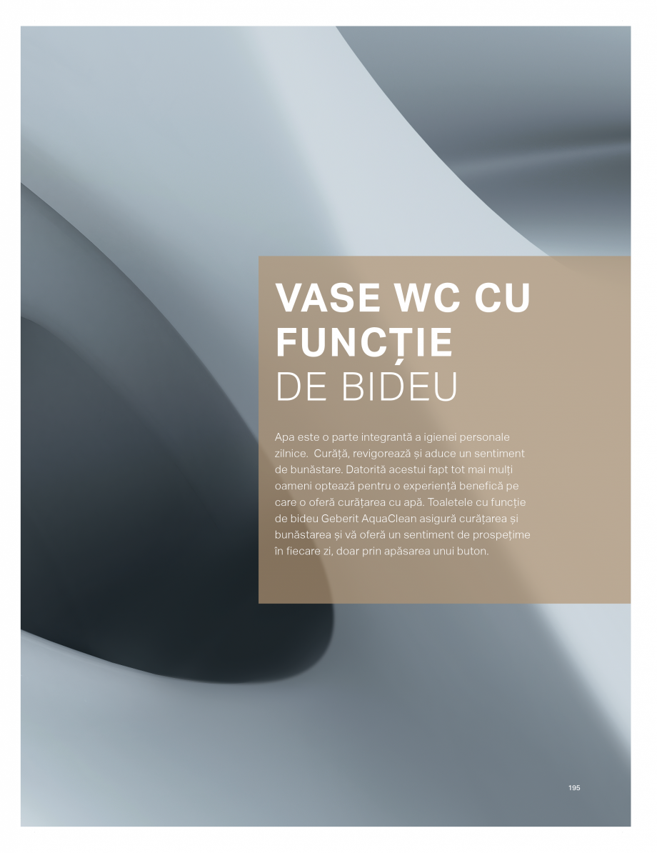 Pagina 191-Catalog GEBERIT - Colectii de baie - 2022  Catalog, brosura Romana 