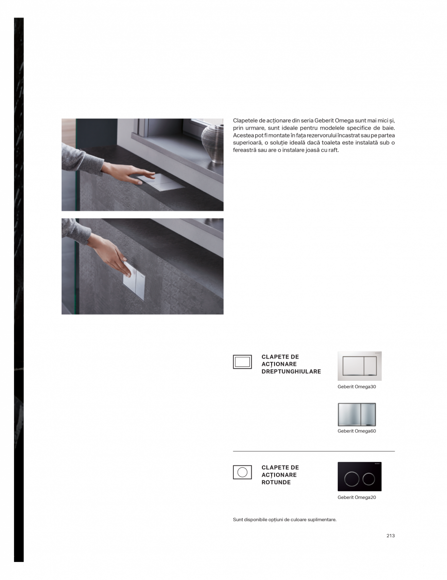 Pagina 209-Catalog GEBERIT - Colectii de baie - 2022  Catalog, brosura Romana 