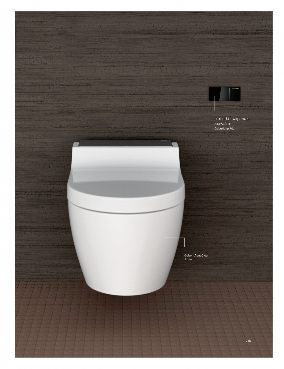 Pagina 211-Catalog GEBERIT - Colectii de baie - 2022  Catalog, brosura Romana 