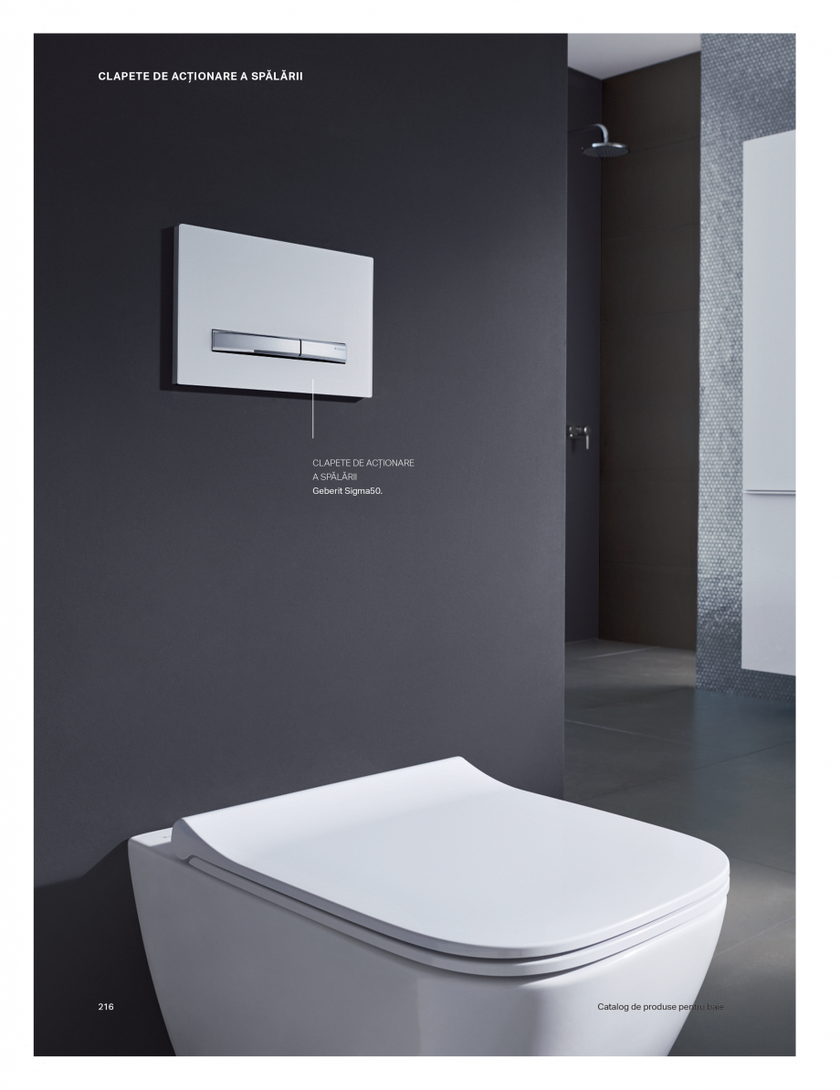 Pagina 212-Catalog GEBERIT - Colectii de baie - 2022  Catalog, brosura Romana 