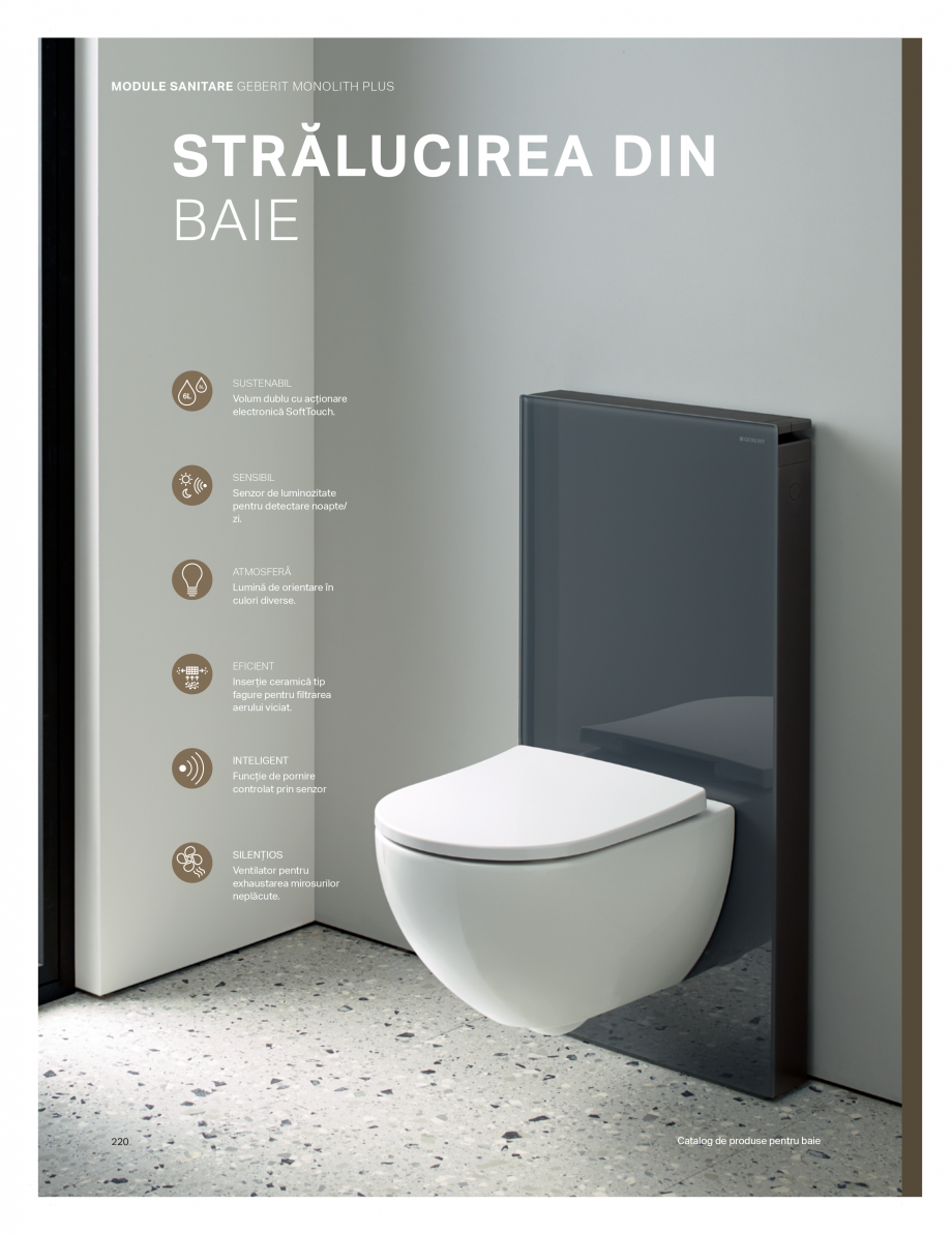 Pagina 216-Catalog GEBERIT - Colectii de baie - 2022  Catalog, brosura Romana 