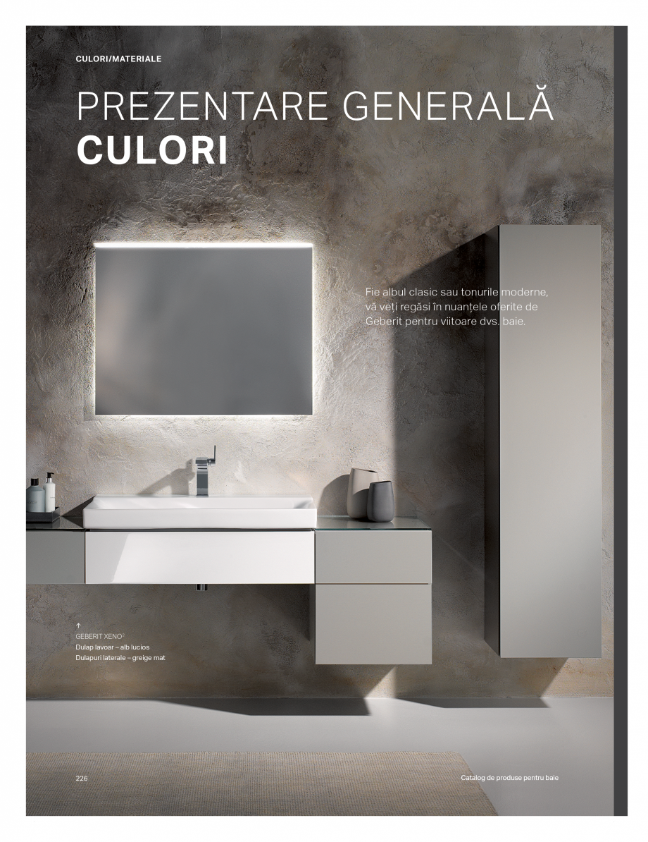 Pagina 222-Catalog GEBERIT - Colectii de baie - 2022  Catalog, brosura Romana 