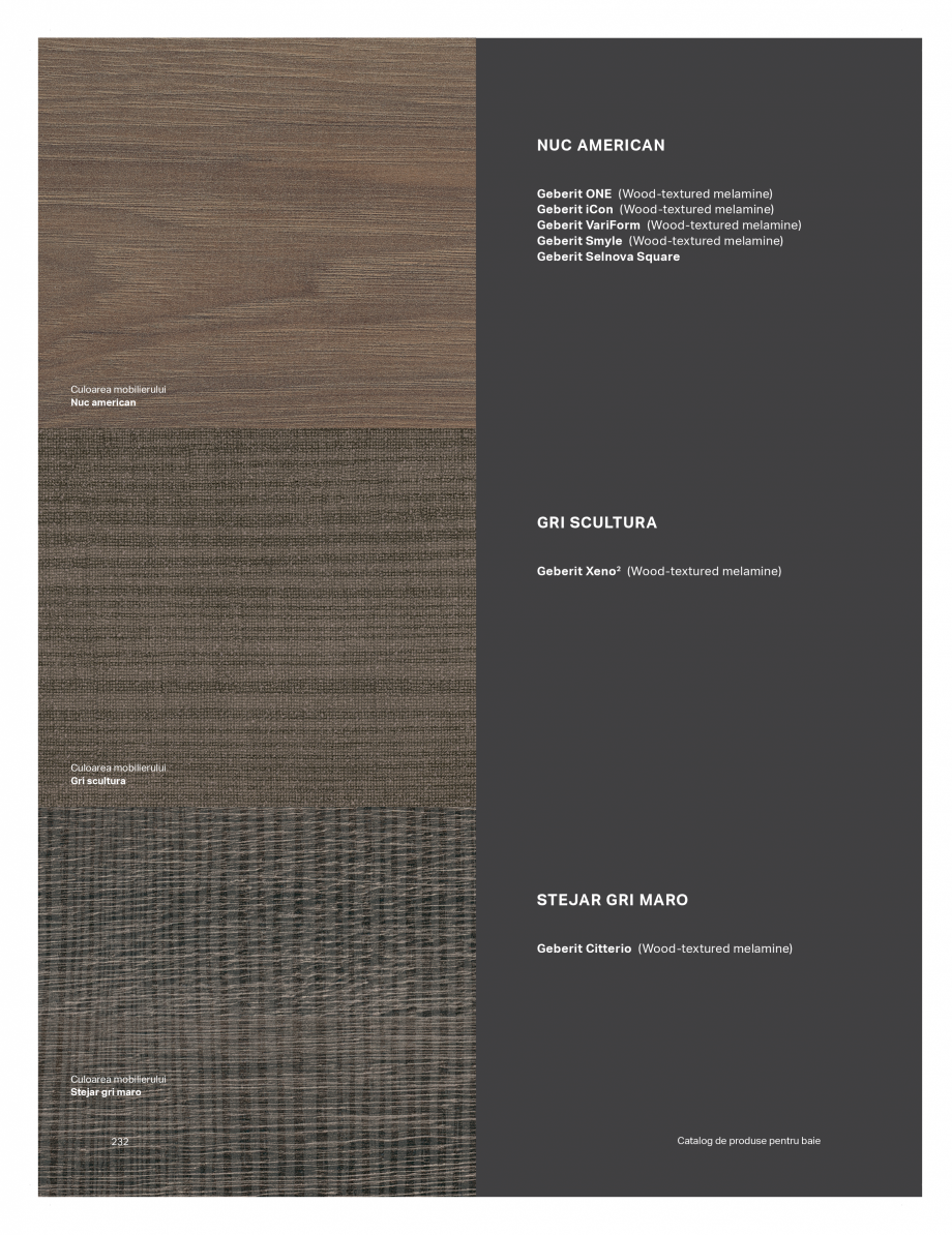 Pagina 228-Catalog GEBERIT - Colectii de baie - 2022  Catalog, brosura Romana 