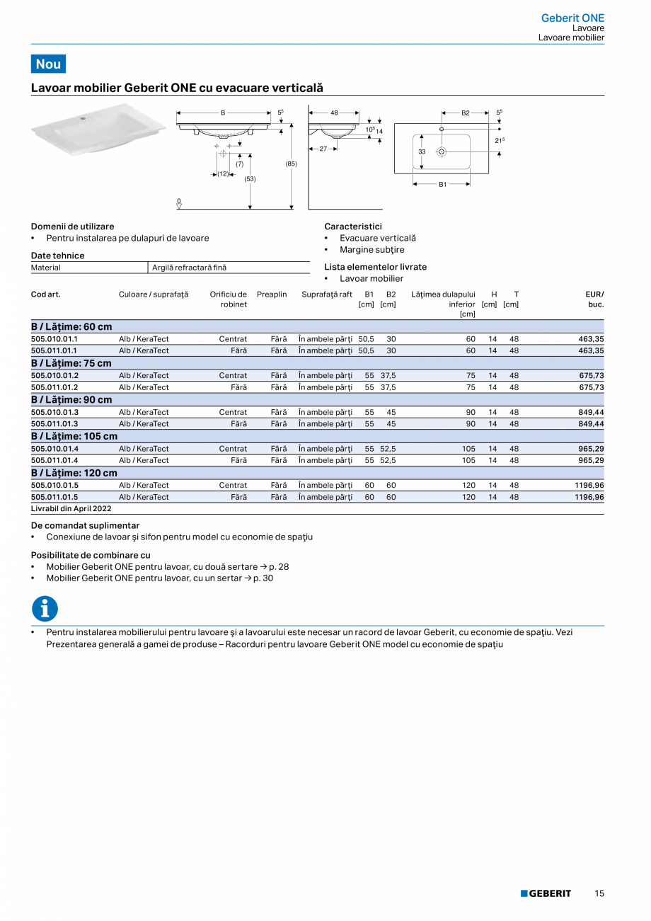 Pagina 13-Catalog GEBERIT - Colectii 2022-2023  Catalog, brosura Romana oduselor în vederea alegerii finale.
...