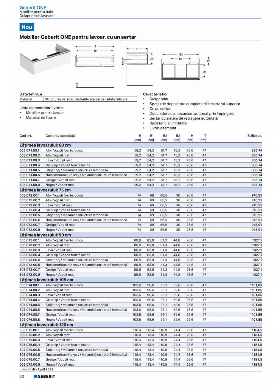 Pagina 28-Catalog GEBERIT - Colectii 2022-2023  Catalog, brosura Romana ărţi

55 52,5

105

14

48

965,29

...