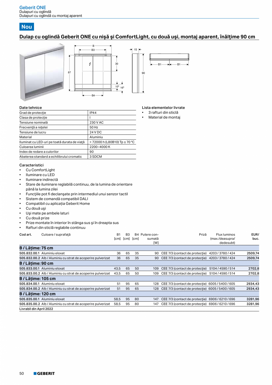 Pagina 38-Catalog GEBERIT - Colectii 2022-2023  Catalog, brosura Romana 0.5

-

60–120 cm

505.286.00.6

-

...