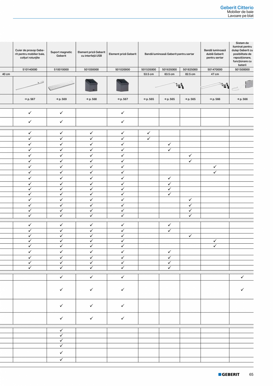 Pagina 53-Catalog GEBERIT - Colectii 2022-2023  Catalog, brosura Romana imea lavoarului: 90 cm
505.263.00.1

...