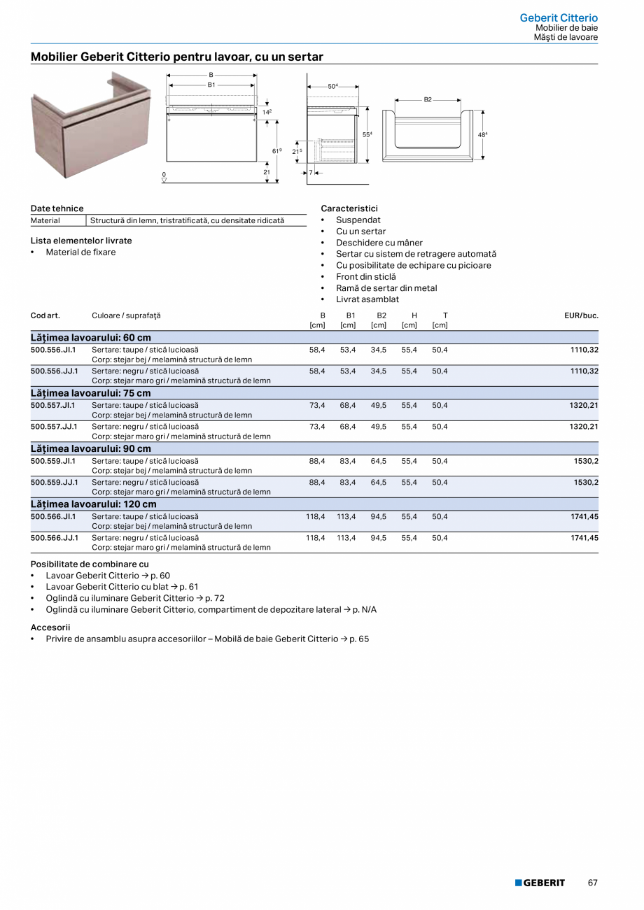 Pagina 55-Catalog GEBERIT - Colectii 2022-2023  Catalog, brosura Romana 
505.265.00.5
505.265.00.6

Stejar bej...