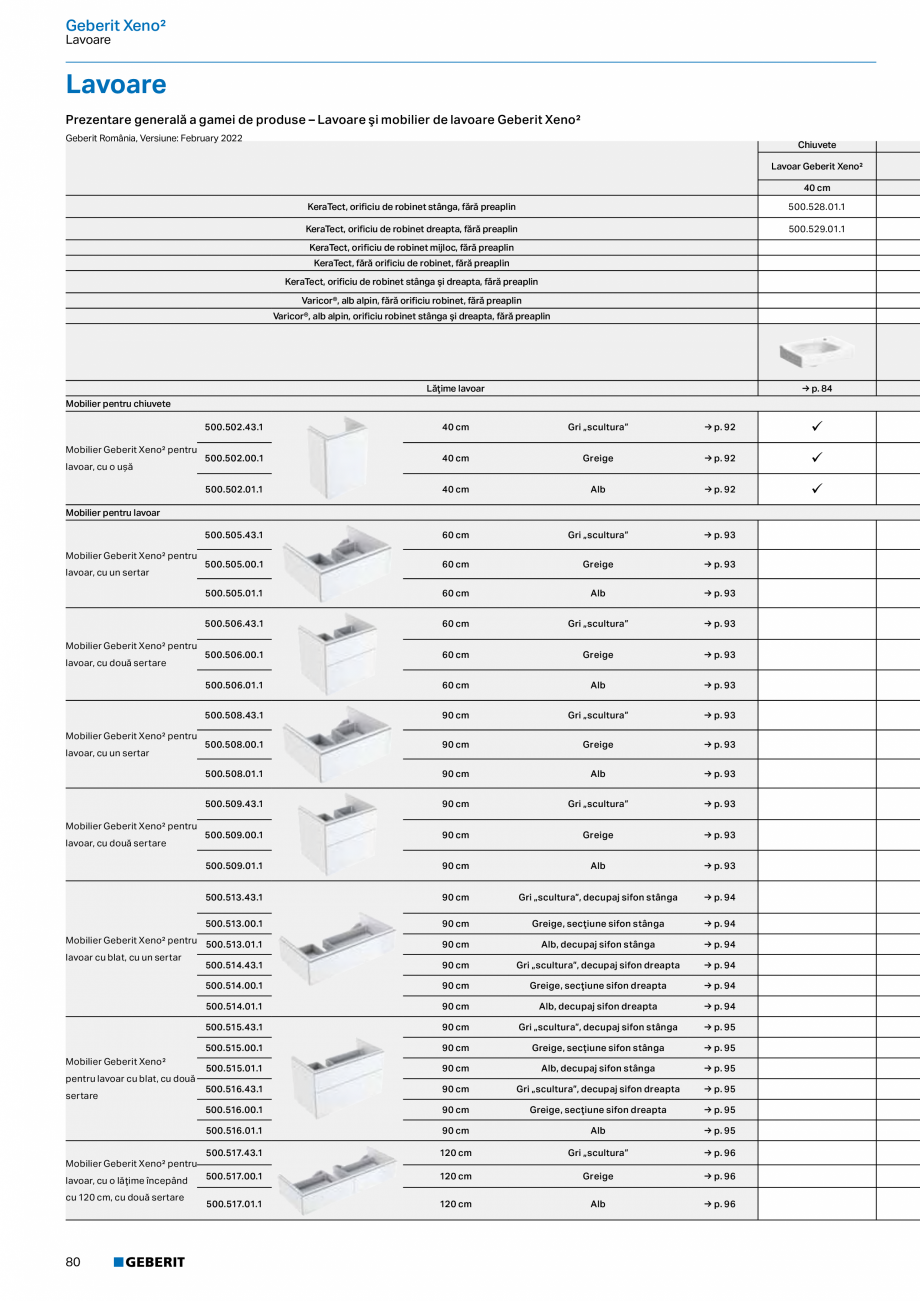 Pagina 68-Catalog GEBERIT - Colectii 2022-2023  Catalog, brosura Romana tristratificată, cu densitate...