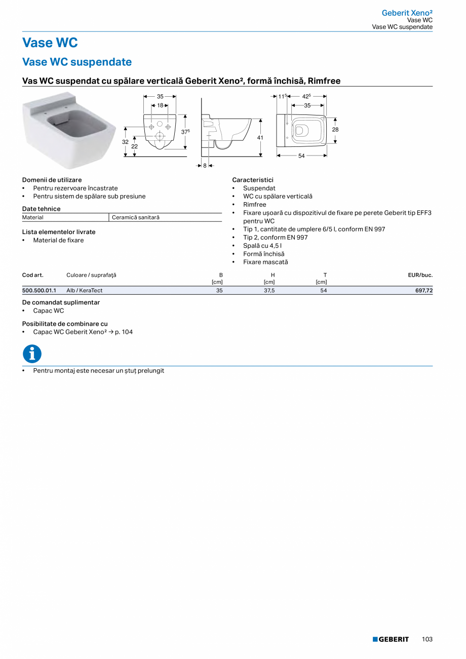 Pagina 91-Catalog GEBERIT - Colectii 2022-2023  Catalog, brosura Romana  / Aluminiu cu strat de acoperire...