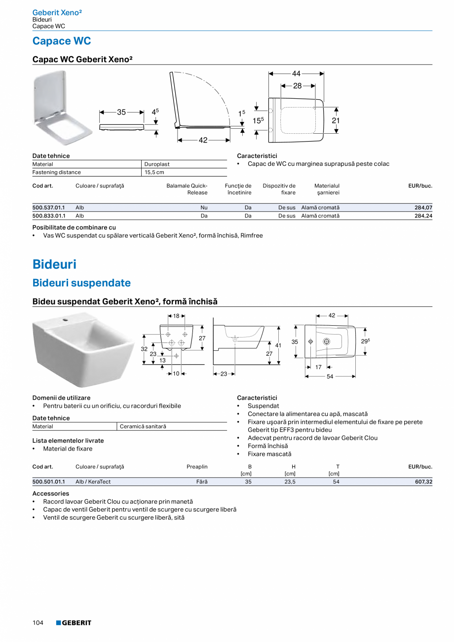 Pagina 92-Catalog GEBERIT - Colectii 2022-2023  Catalog, brosura Romana taj aparent
Nou
Dulap cu oglindă...