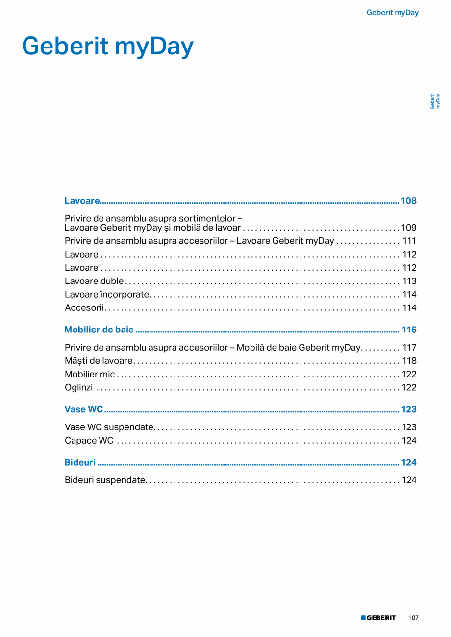 Pagina 95-Catalog GEBERIT - Colectii 2022-2023  Catalog, brosura Romana din sticlă reglabile continuu
Cod art...