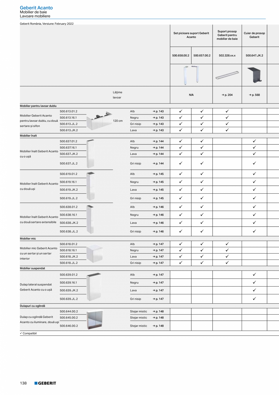 Pagina 126-Catalog GEBERIT - Colectii 2022-2023  Catalog, brosura Romana  cu densitate ridicată

Lista...