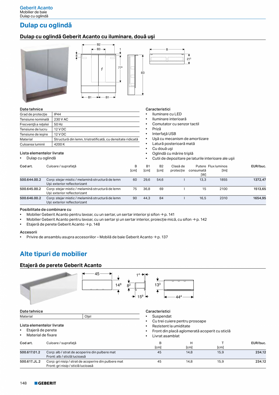 Pagina 136-Catalog GEBERIT - Colectii 2022-2023  Catalog, brosura Romana : February 2022

Vas WC pe pardoseală...