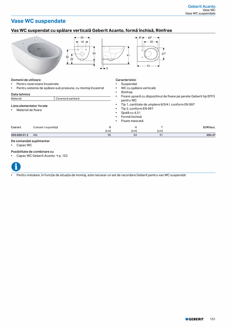 Pagina 139-Catalog GEBERIT - Colectii 2022-2023  Catalog, brosura Romana  Suspendat
• Conectare la...