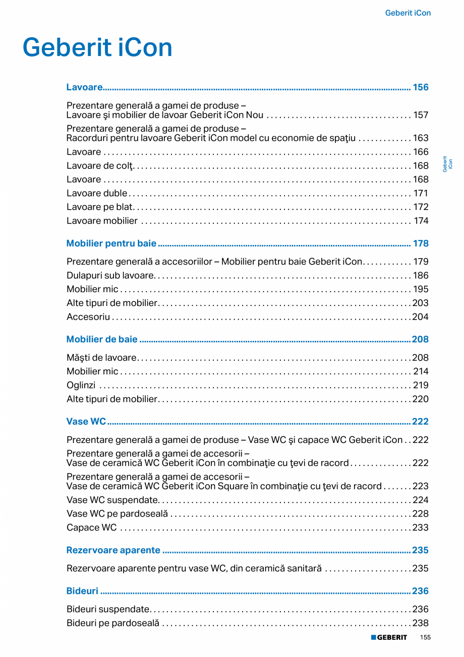 Pagina 143-Catalog GEBERIT - Colectii 2022-2023  Catalog, brosura Romana .  .  .  .  .  .  .  .  .  .  .  .  . ...