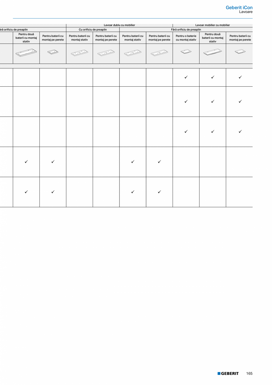 Pagina 153-Catalog GEBERIT - Colectii 2022-2023  Catalog, brosura Romana  p. 94
• Mobilier Geberit Xeno²...