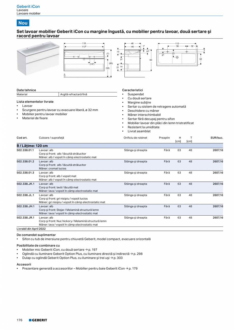 Pagina 164-Catalog GEBERIT - Colectii 2022-2023  Catalog, brosura Romana consumată
[W]

Flux
luminos
[lm]
...