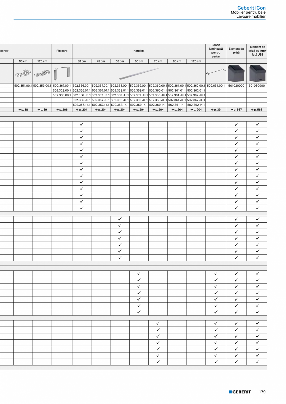 Pagina 167-Catalog GEBERIT - Colectii 2022-2023  Catalog, brosura Romana Culoarea luminii

3000 K
...