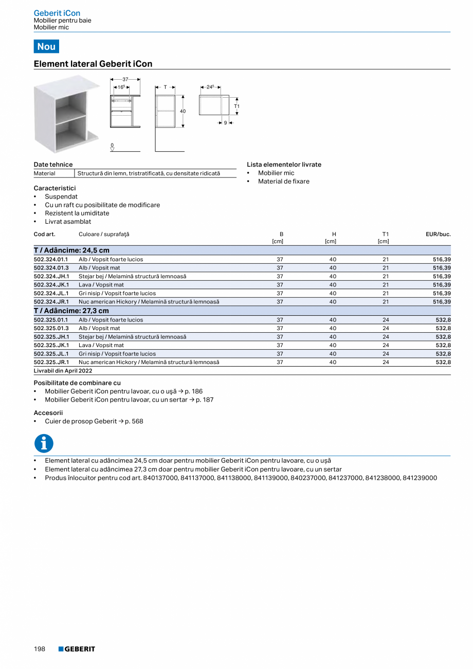 Pagina 186-Catalog GEBERIT - Colectii 2022-2023  Catalog, brosura Romana  .  .  .  .  .  .  .  .  .  .  .  ....