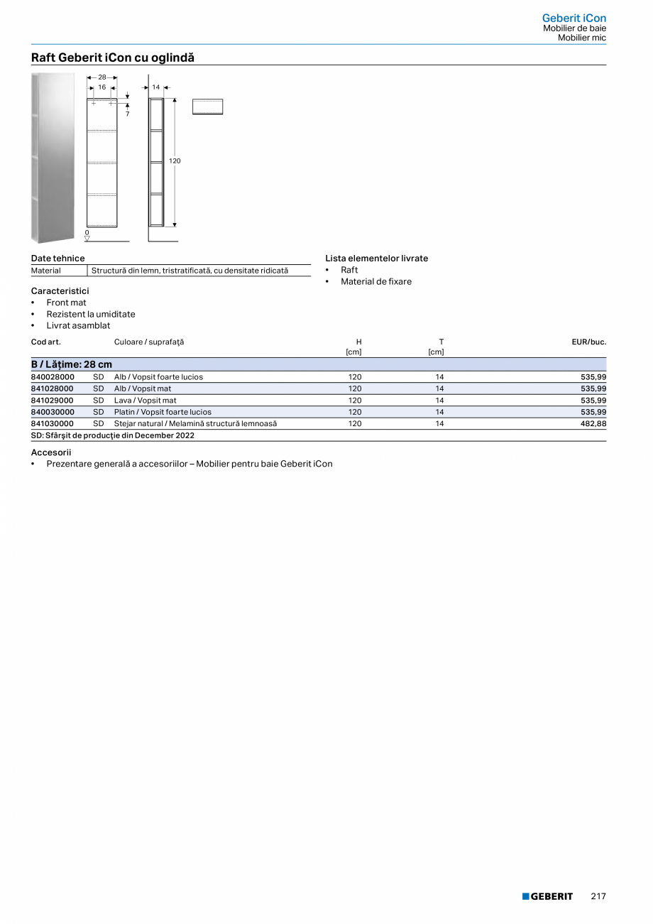 Pagina 205-Catalog GEBERIT - Colectii 2022-2023  Catalog, brosura Romana u spălare verticală
• Rimfree
• ...