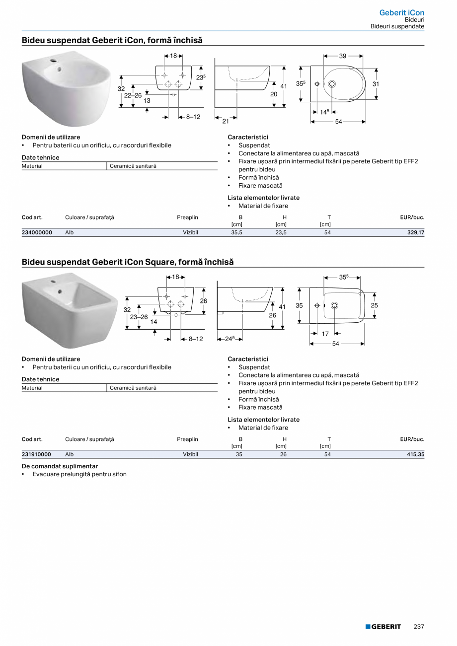 Pagina 225-Catalog GEBERIT - Colectii 2022-2023  Catalog, brosura Romana t pentru
mobilier de baie

Cuier de...