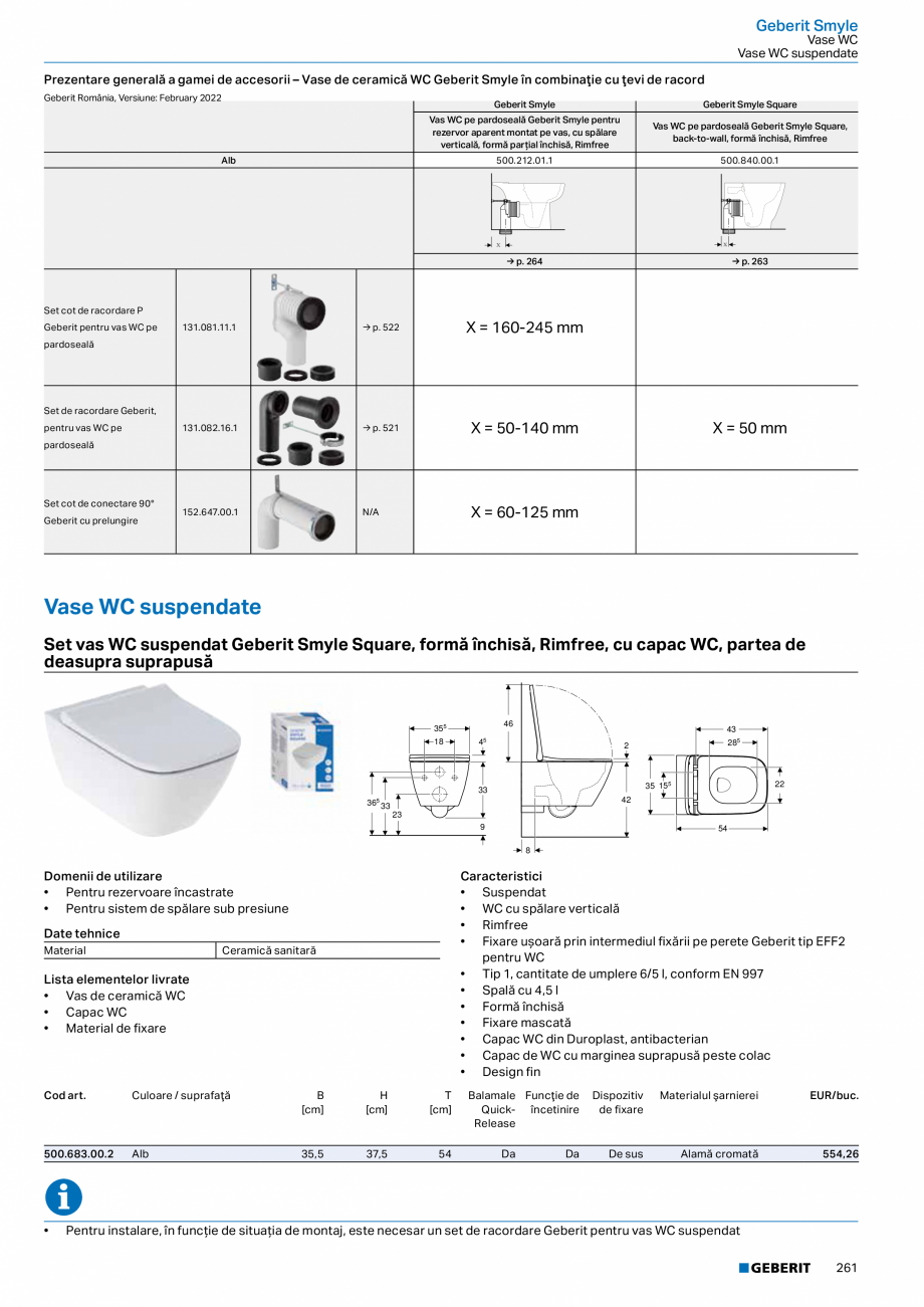 Pagina 249 - Catalog GEBERIT - Colectii 2022-2023  Catalog, brosura Romana  p. 148

Panou magnetic...