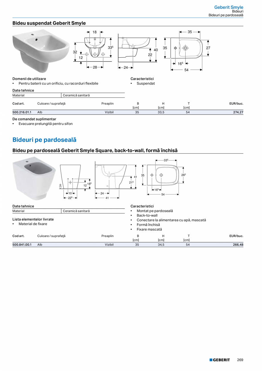 Pagina 257-Catalog GEBERIT - Colectii 2022-2023  Catalog, brosura Romana   .  .  .  .  .  .  .  .  .  .  .  .  ...