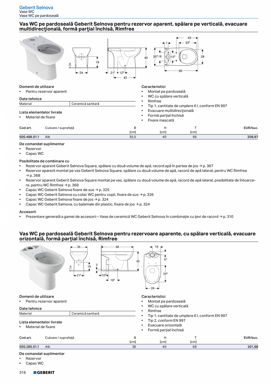 Pagina 315-Catalog GEBERIT - Colectii 2022-2023  Catalog, brosura Romana p. 204

→ p. 39

ü

ü

ü

ü

ü
...