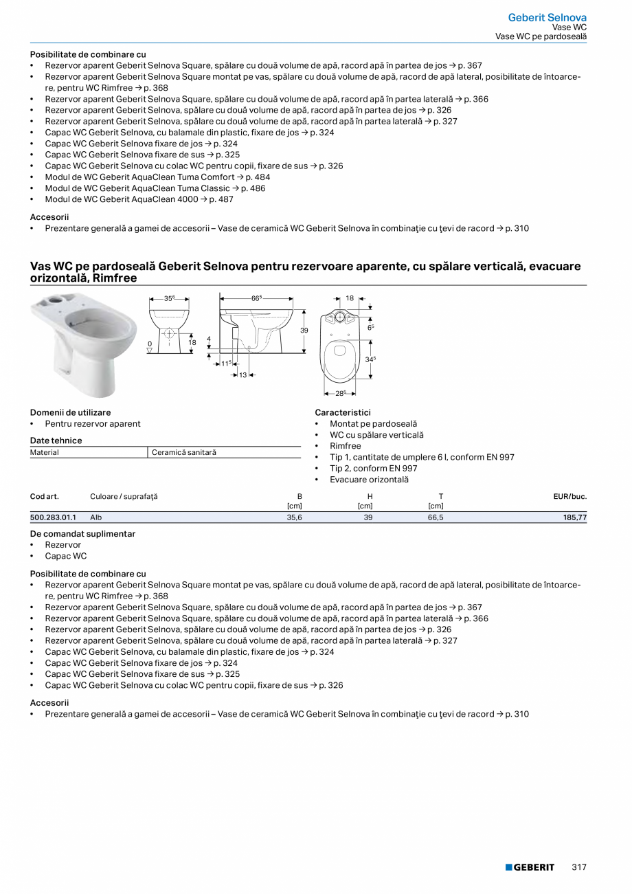 Pagina 316-Catalog GEBERIT - Colectii 2022-2023  Catalog, brosura Romana 41,5

27,9

587,14

37

38

41,5

27,9...
