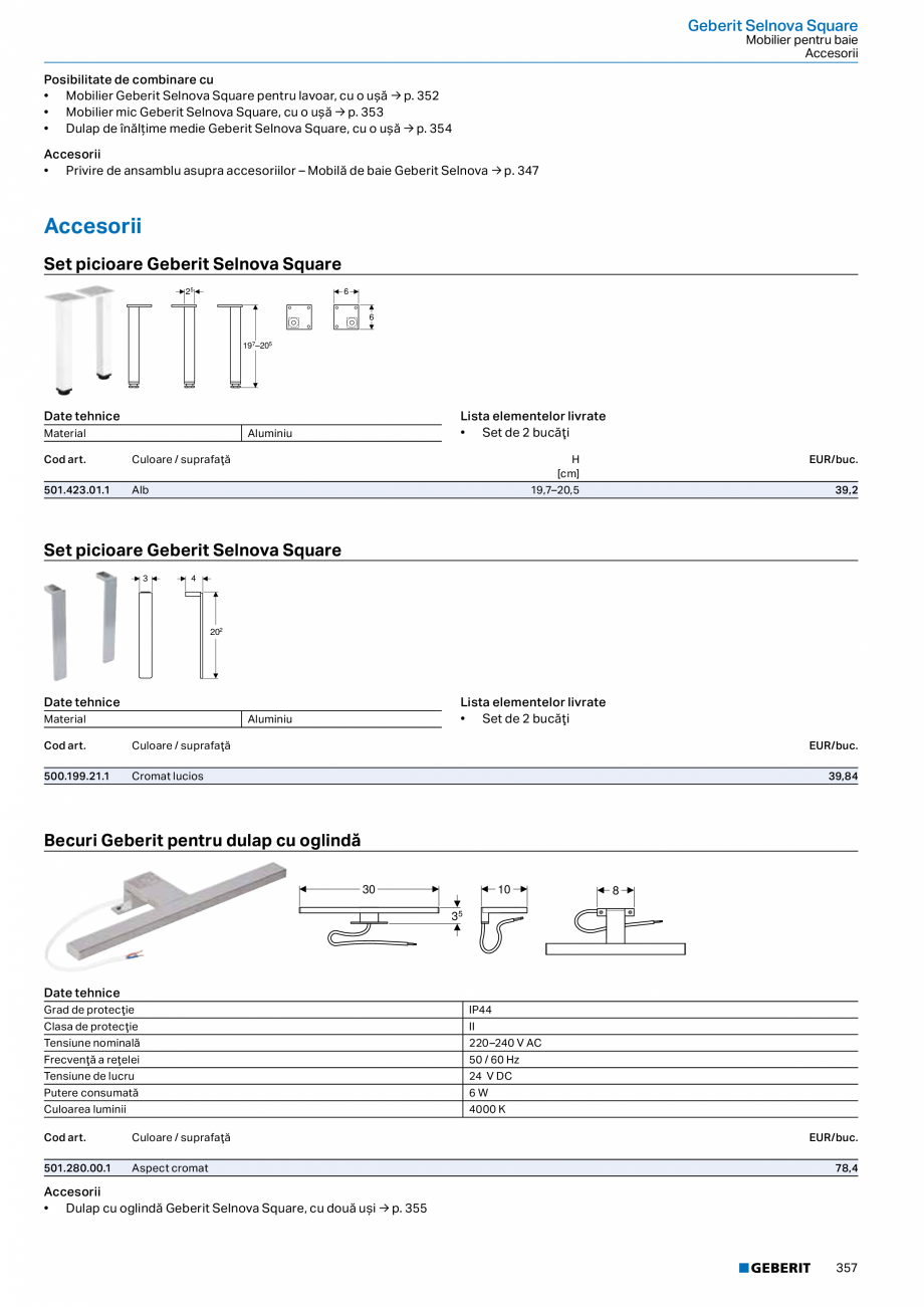 Pagina 356 - Catalog GEBERIT - Colectii 2022-2023  Catalog, brosura Romana 

23,3

13,2

281,84

502...