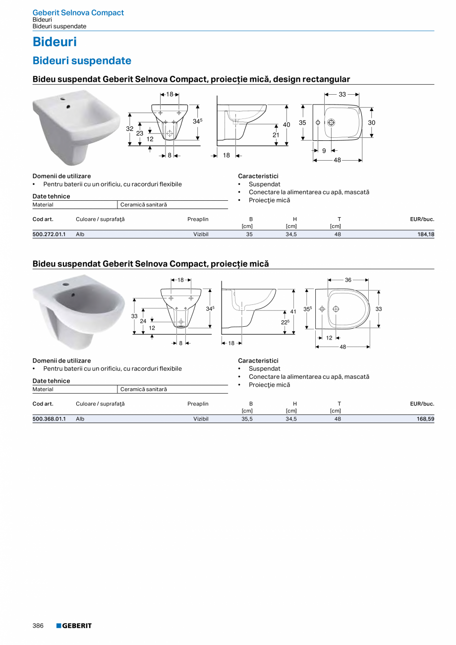 Pagina 385-Catalog GEBERIT - Colectii 2022-2023  Catalog, brosura Romana  Fixare mascată
Cod art.

Culoare /...