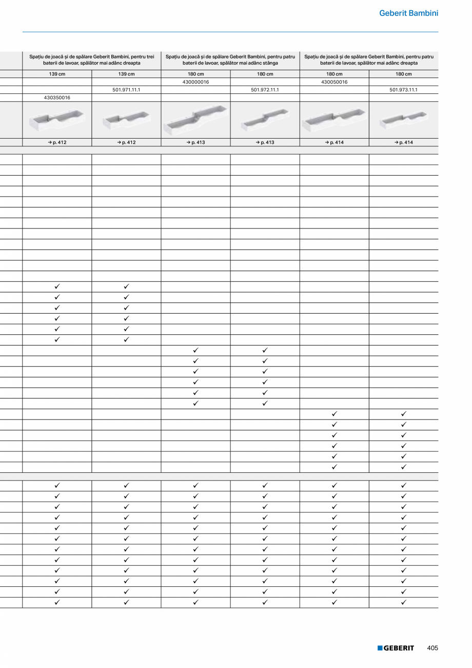 Pagina 404-Catalog GEBERIT - Colectii 2022-2023  Catalog, brosura Romana seală
• WC cu spălare verticală...