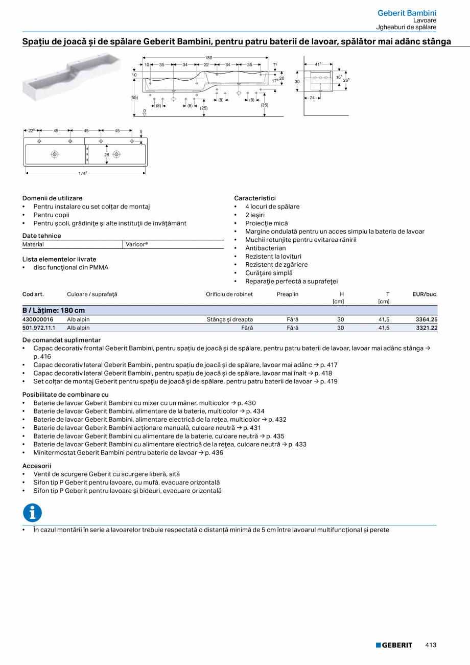Pagina 412-Catalog GEBERIT - Colectii 2022-2023  Catalog, brosura Romana ălare verticală, back-to-wall,...